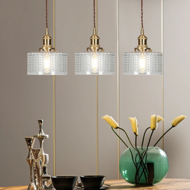 Lampa wisząca szkło