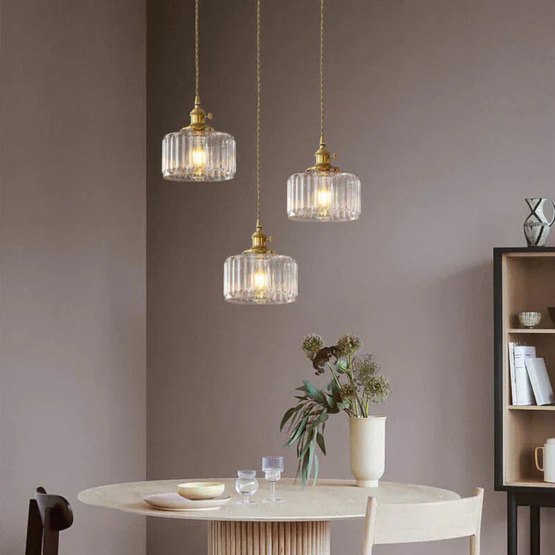 Lampa wisząca szkło