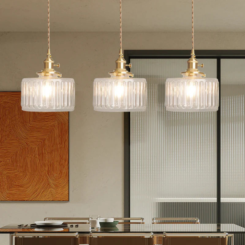 Lampa wisząca szkło
