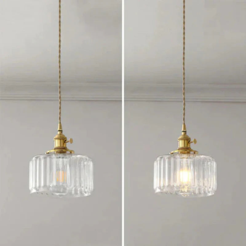 Lampa wisząca szkło