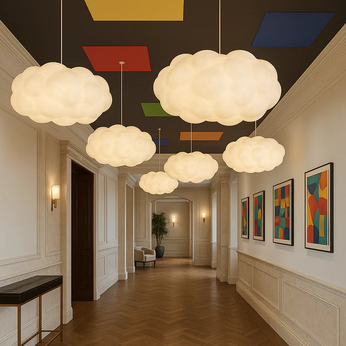 Lampa Wisząca Chmura – Nowoczesna Lampa Sufitowa