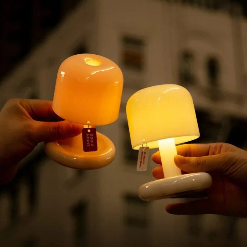 Mini Lampa Stołowa – Styl Zachód Słońca