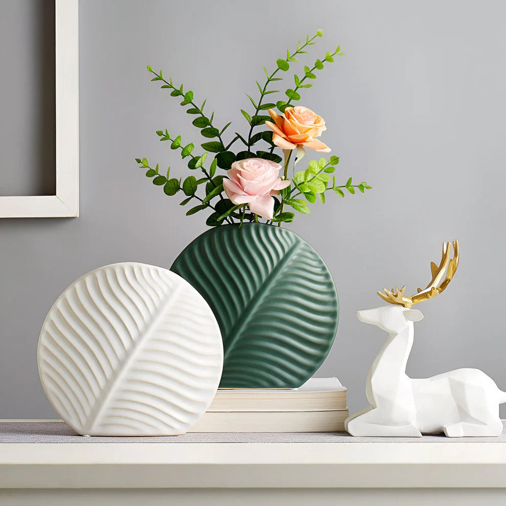Wazon ceramiczny w stylu skandynawskim