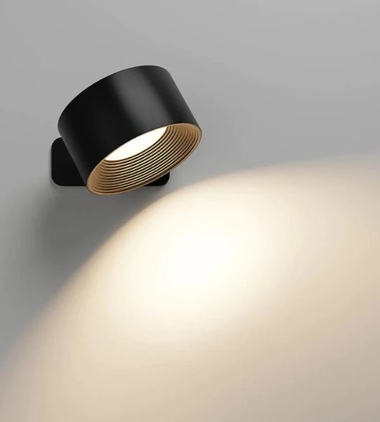 Bezprzewodowa lampa ścienna LED – Nastrojowe oświetlenie do salonu, sypialni i przedpokoju
