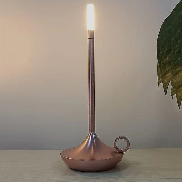 Lampa Stołowa LED w Formie Świecy