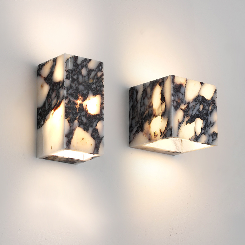 Kinkiet z kamienia naturalnego LED