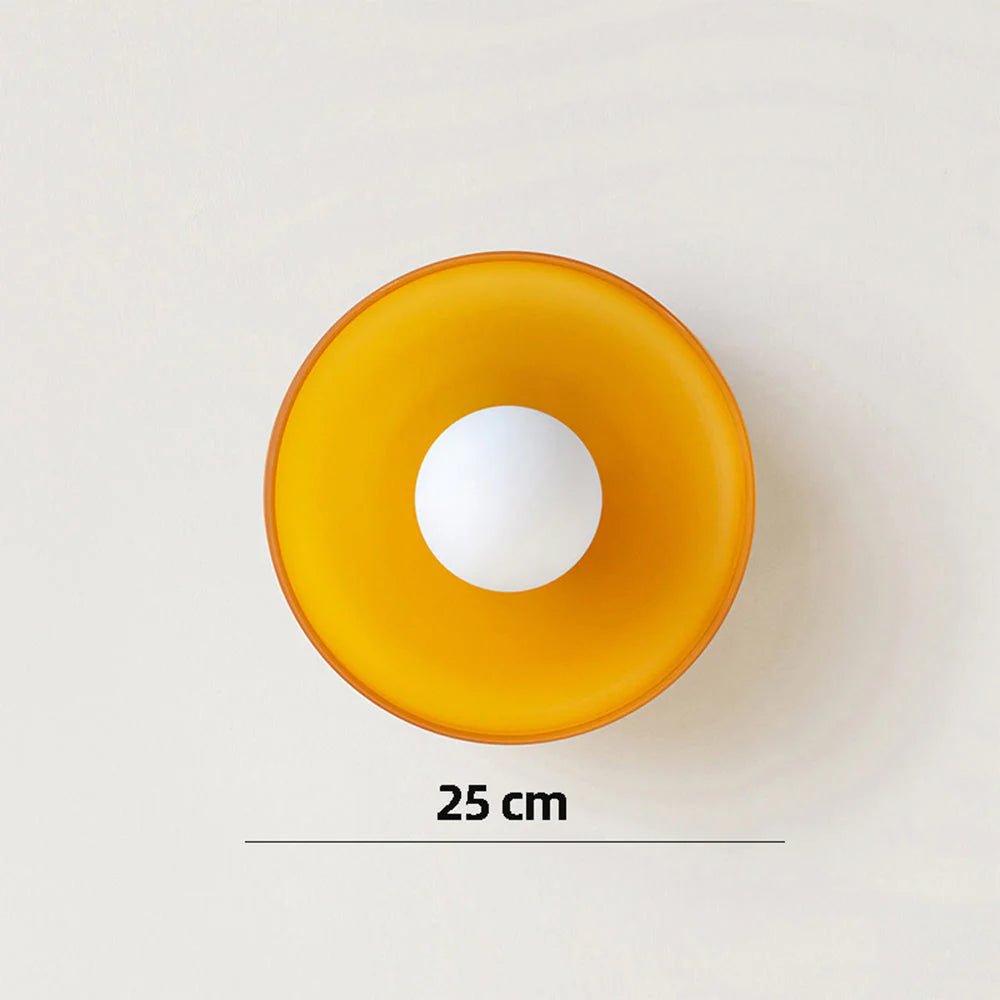 Lampa sufitowa okrągła