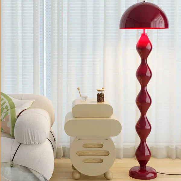 Lampa stojąca metalowa z 3 punktami LED