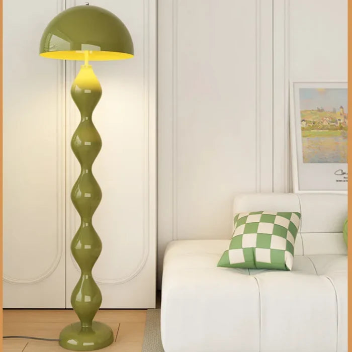 Lampa stojąca metalowa z 3 punktami LED