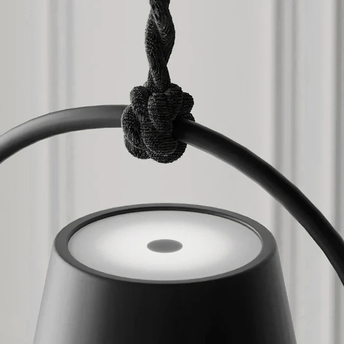 Okrągła Lampa Wisząca z Ramą w Kształcie Pierścienia