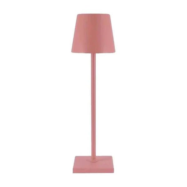 Bezprzewodowa Lampa Stołowa z Dotykowym Sterowaniem - Różowy