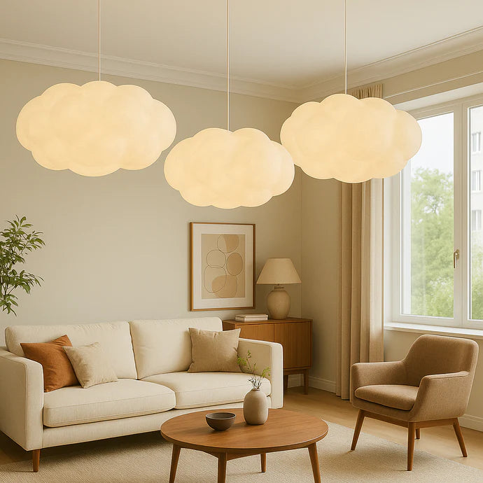 Lampa Wisząca Chmura – Nowoczesna Lampa Sufitowa