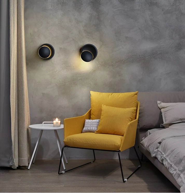 Kinkiet LED z obrotem 360° - 