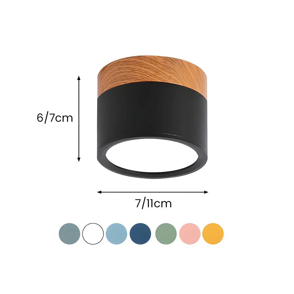 Lampa sufitowa aluminiowa LED