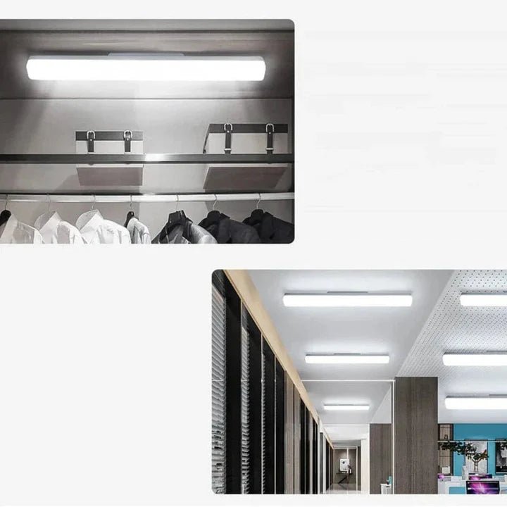 Lampa nad lustro o nowoczesnym montażu ściennym - Zimna biel