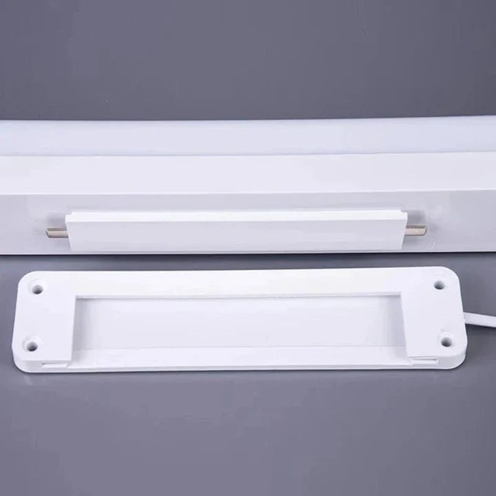 Lampa nad lustro o nowoczesnym montażu ściennym - Zimna biel