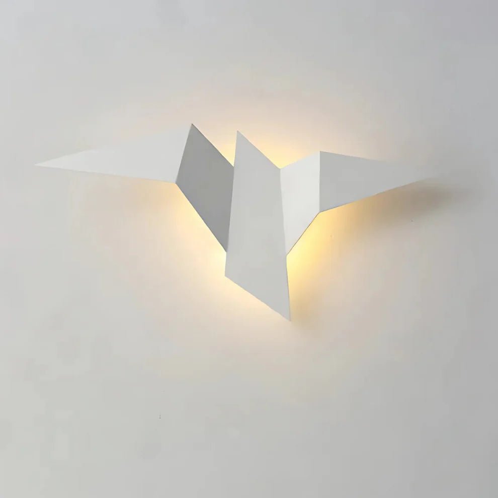 Lampa ścienna Ptak - Biały