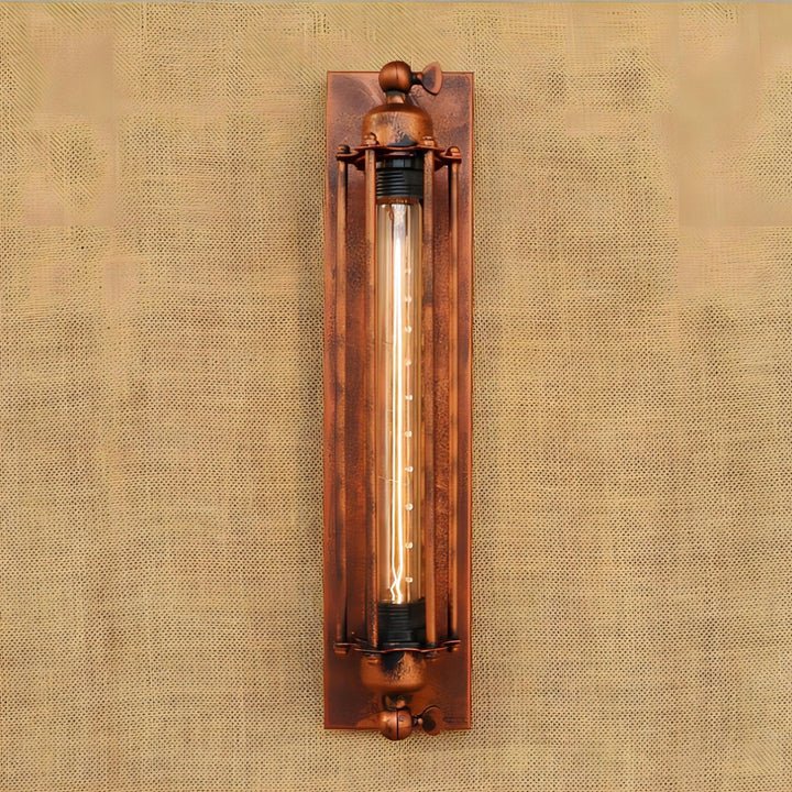 Lampa Ścienna w Stylu Industrialnym - Rustykalny