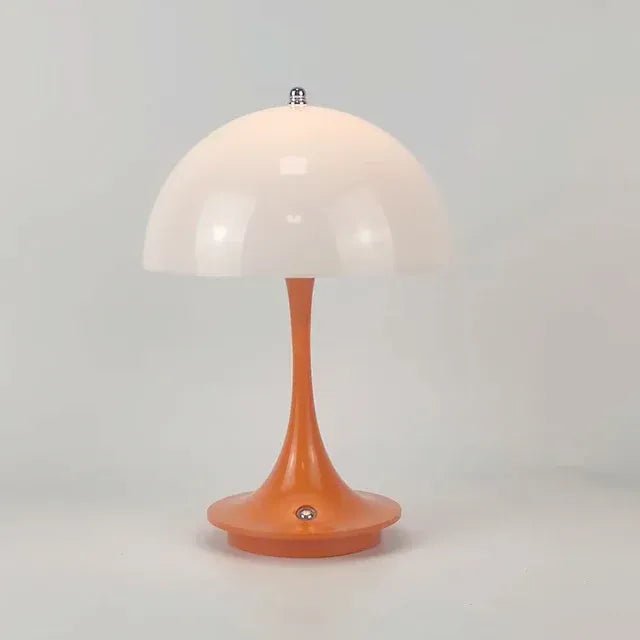 Lampa stołowa bezprzewodowa – oświetlenie bez kabla - Pomarańcza