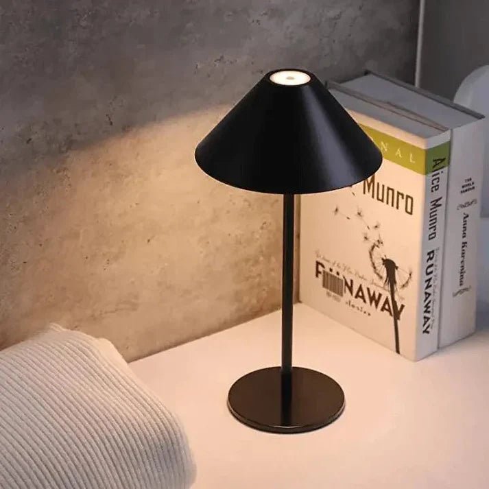 Lampa stołowa z dotykowym sterowaniem i regulacją jasności - Czerwony