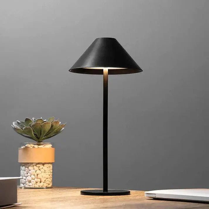 Lampa stołowa z dotykowym sterowaniem i regulacją jasności - Czerwony