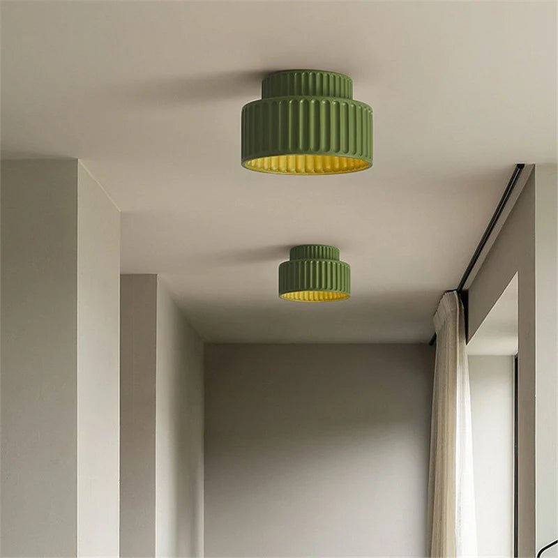 Lampa Stołowa z Żywicy - Biały