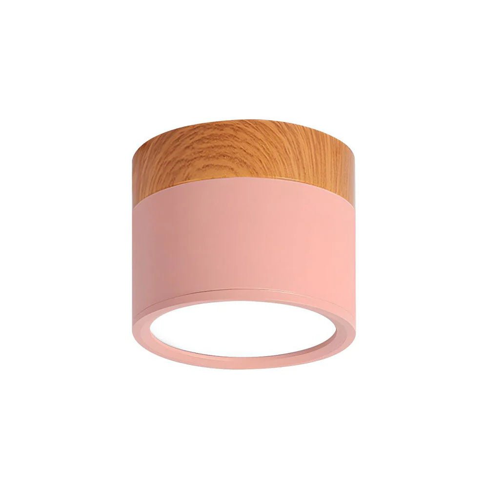 Lampa sufitowa aluminiowa LED - Ø7 x Wys. 6 cm