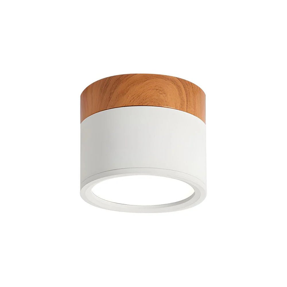 Lampa sufitowa aluminiowa LED - Ø7 x Wys. 6 cm