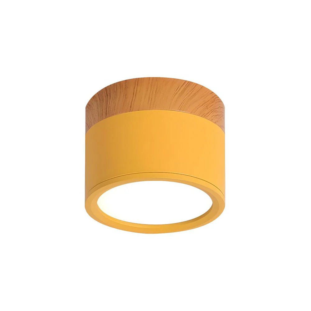 Lampa sufitowa aluminiowa LED - Ø7 x Wys. 6 cm