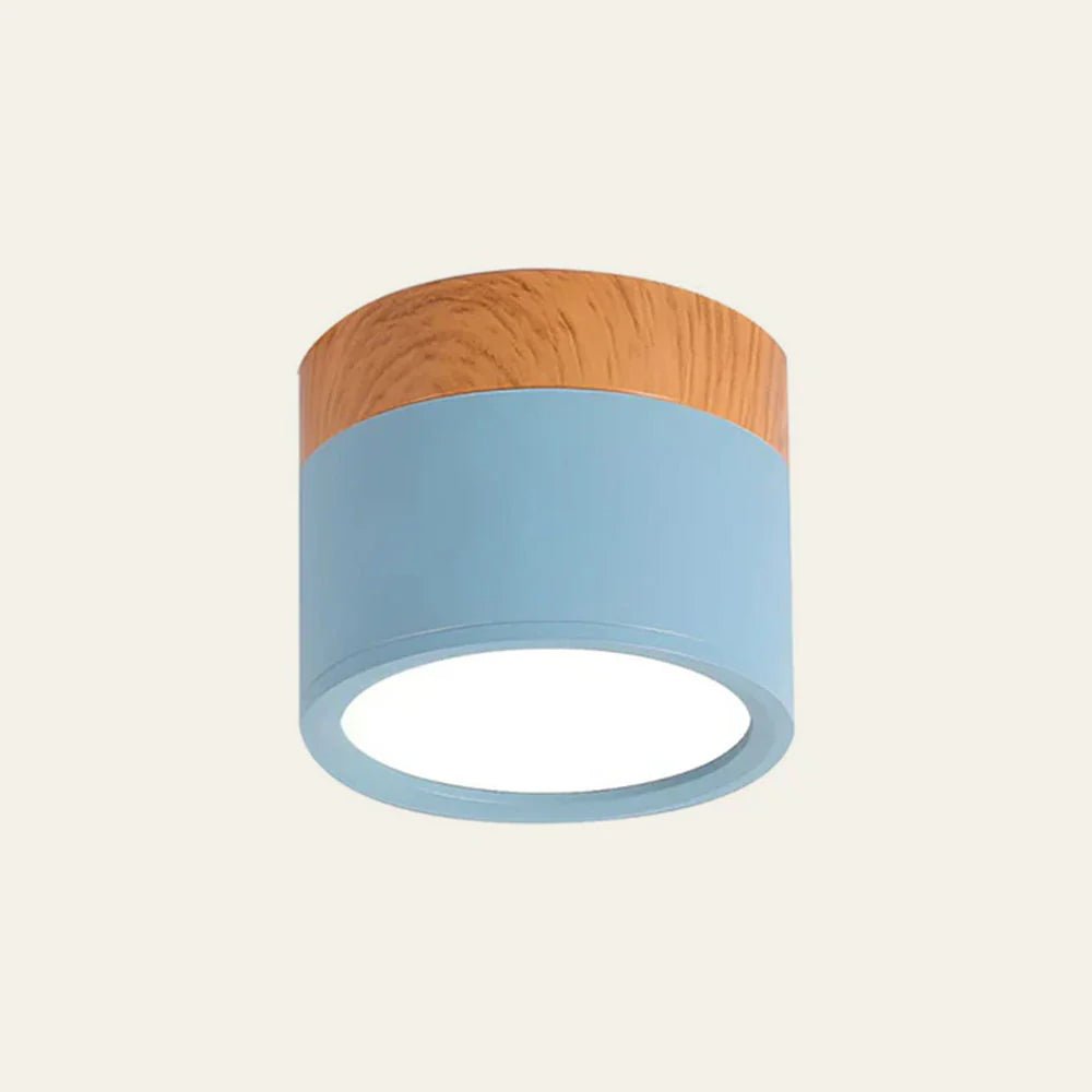 Lampa sufitowa aluminiowa LED - Ø7 x Wys. 6 cm
