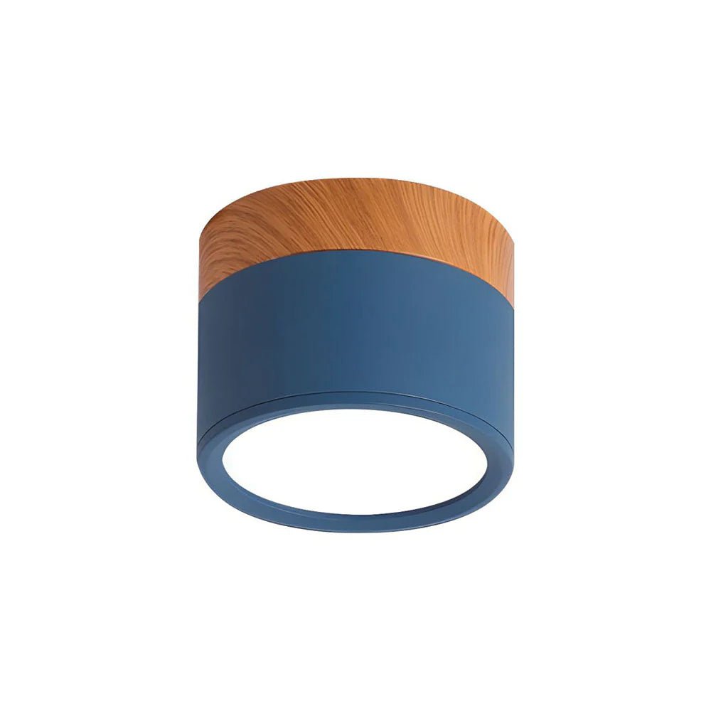 Lampa sufitowa aluminiowa LED - Ø7 x Wys. 6 cm