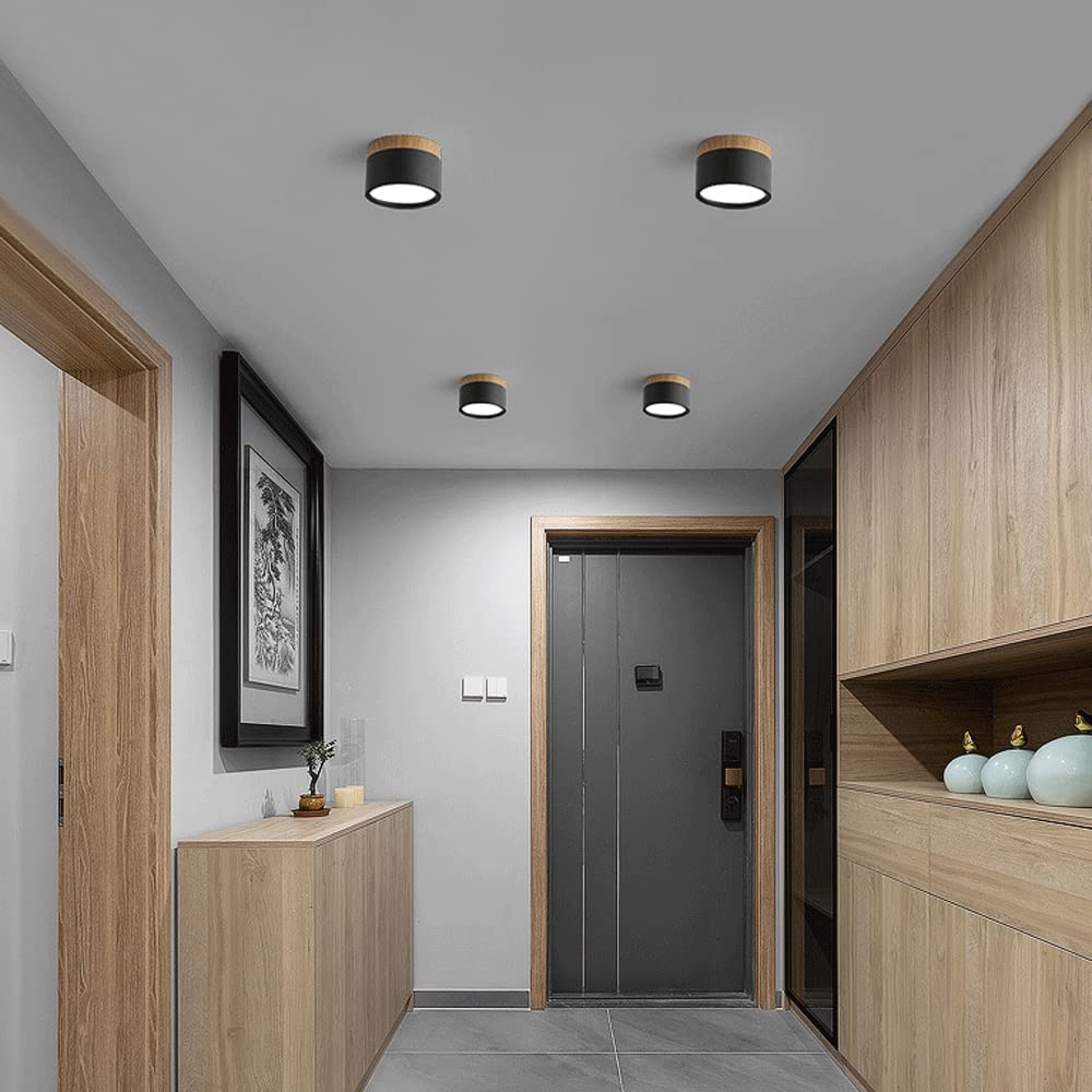 Lampa sufitowa aluminiowa LED - Ø7 x Wys. 6 cm