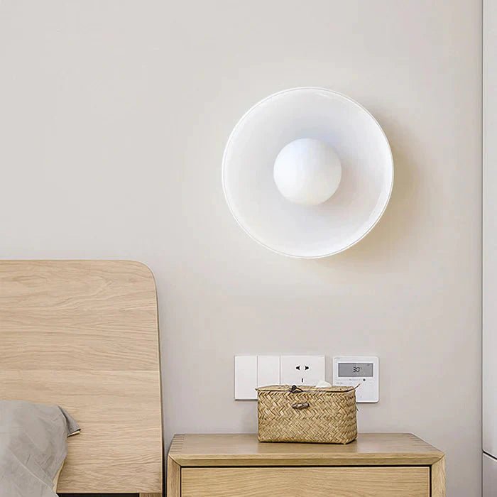 Lampa sufitowa okrągła - Oliwkowy