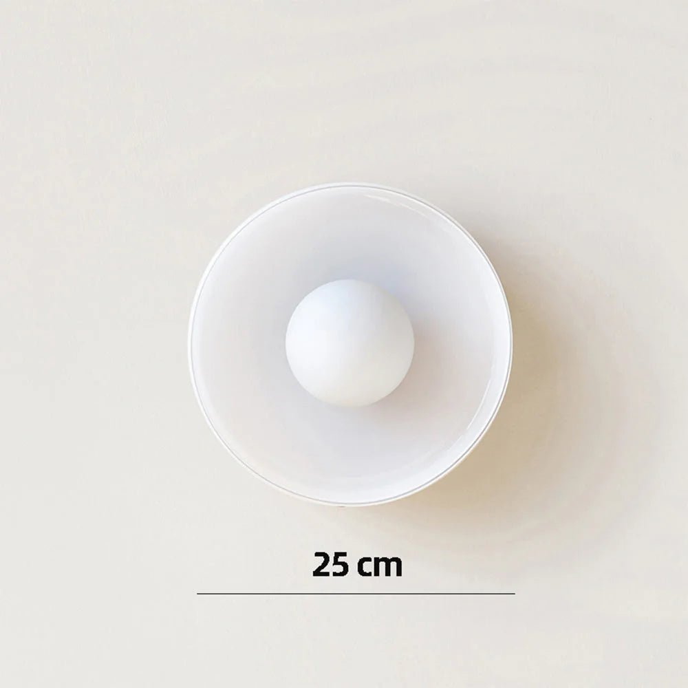 Lampa sufitowa okrągła - Oliwkowy