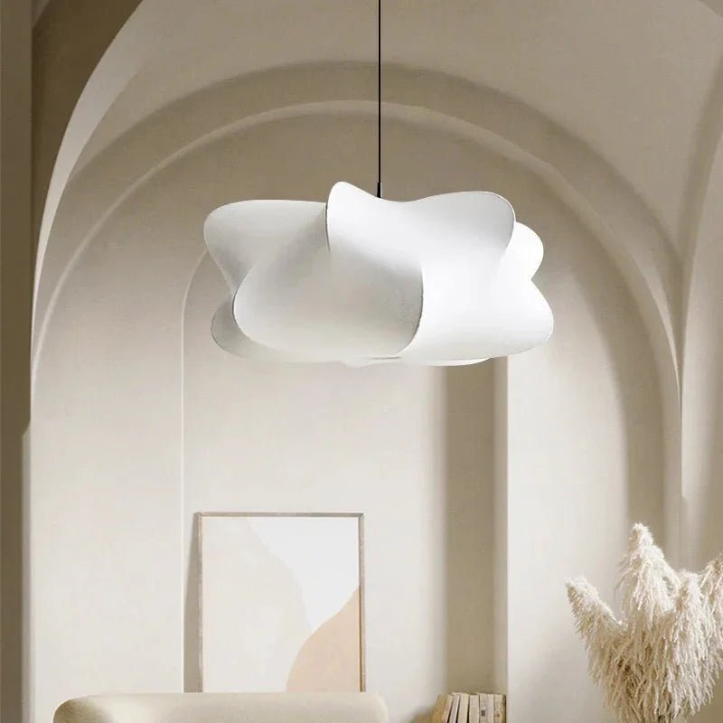 Lampa wisząca o organicznym kształcie - Światło białe