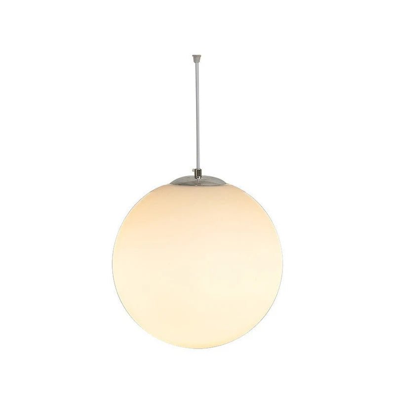 Lampa wisząca szklana - Srebrny