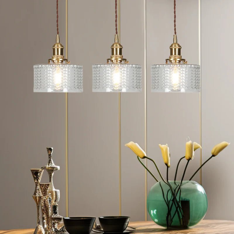 Lampa wisząca szkło - B