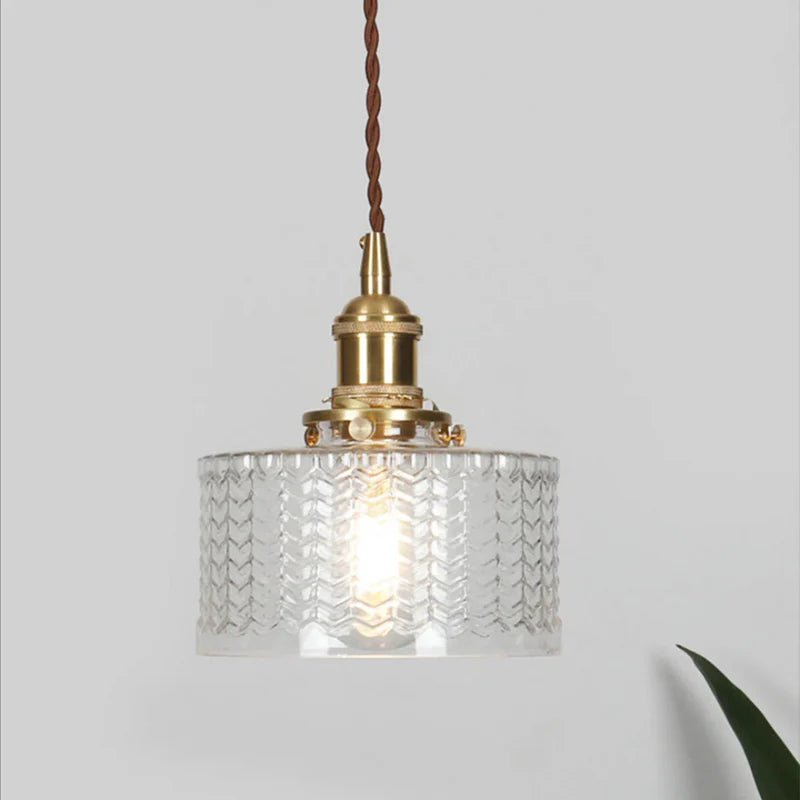 Lampa wisząca szkło - B