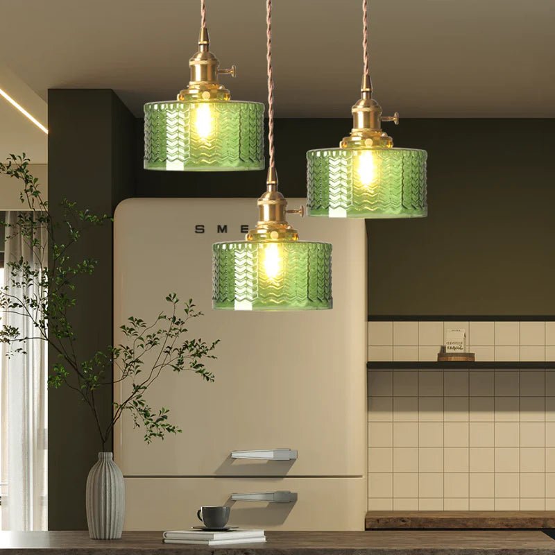 Lampa wisząca szkło - B