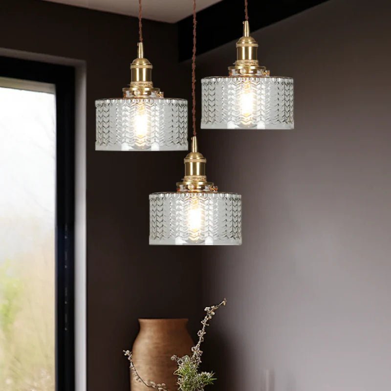 Lampa wisząca szkło - B