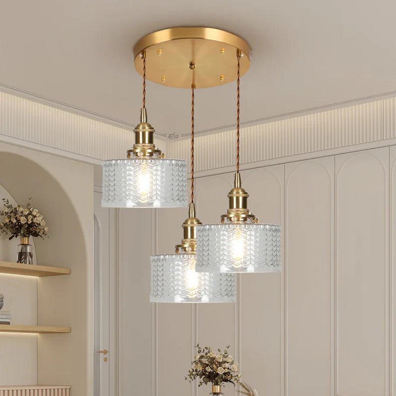 Lampa wisząca szkło - B