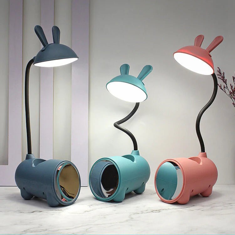 Lampka biurkowa dla dzieci o zabawnym designie - Zielony