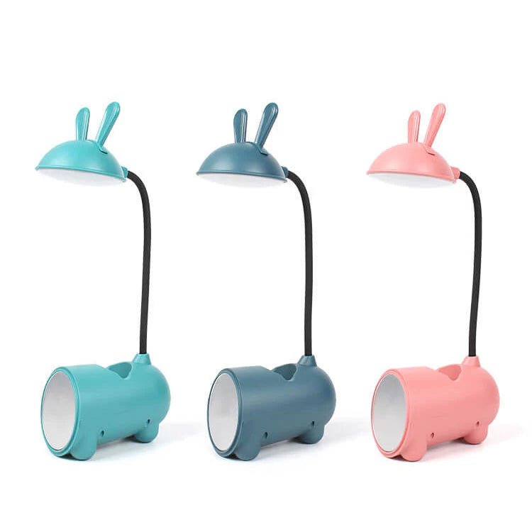 Lampka biurkowa dla dzieci o zabawnym designie - Zielony