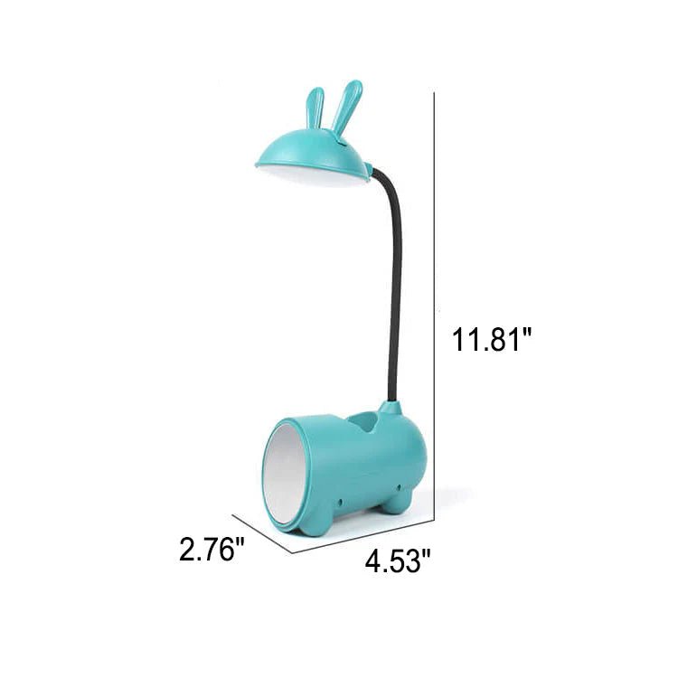 Lampka biurkowa dla dzieci o zabawnym designie - Zielony