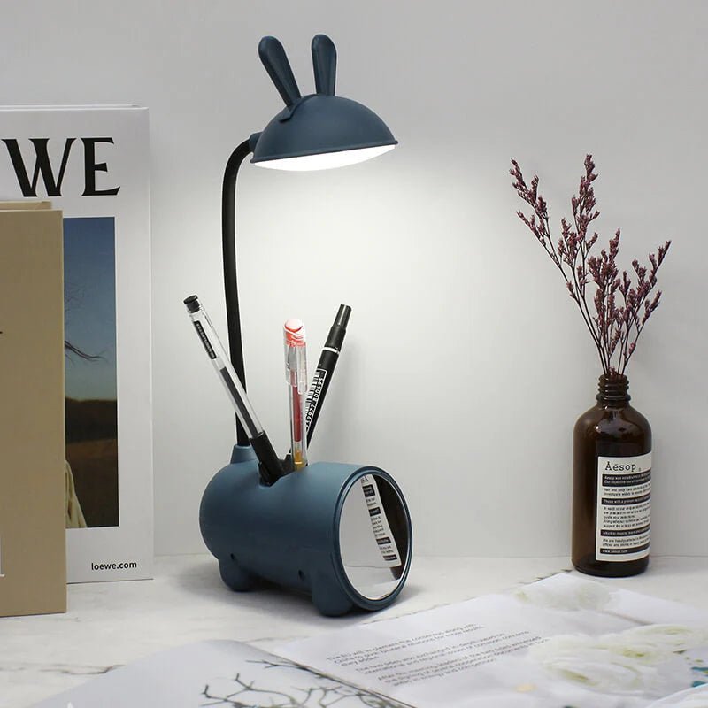 Lampka biurkowa dla dzieci o zabawnym designie - Zielony
