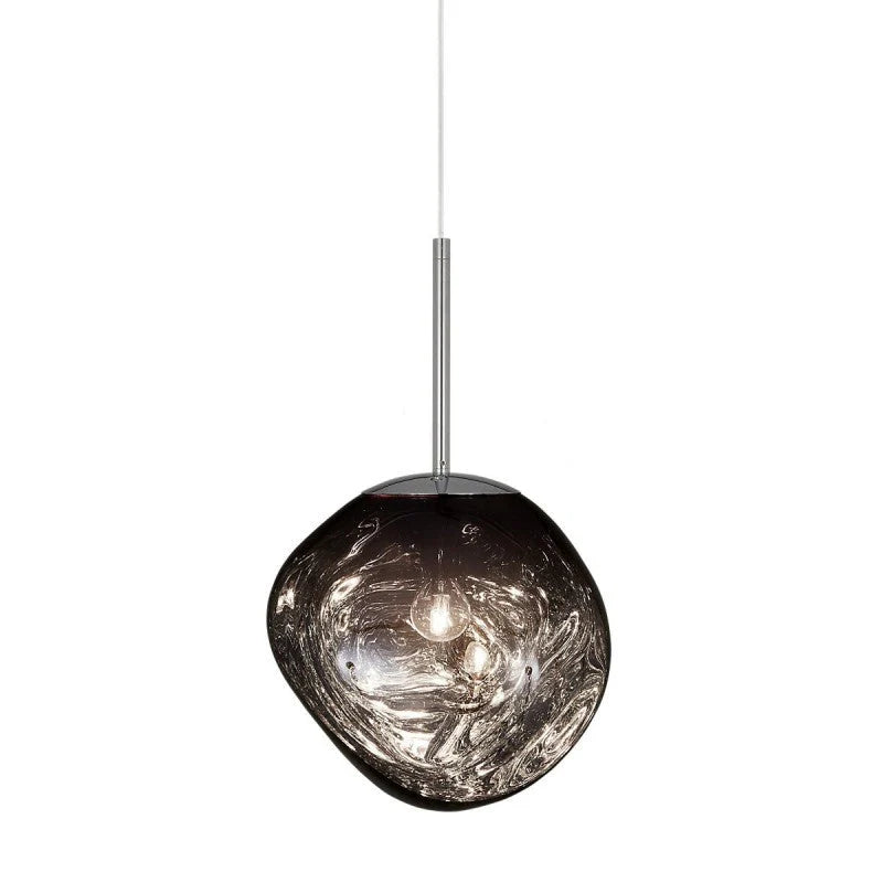 Lampa Wisząca ze Szkła o Organicznej Formie