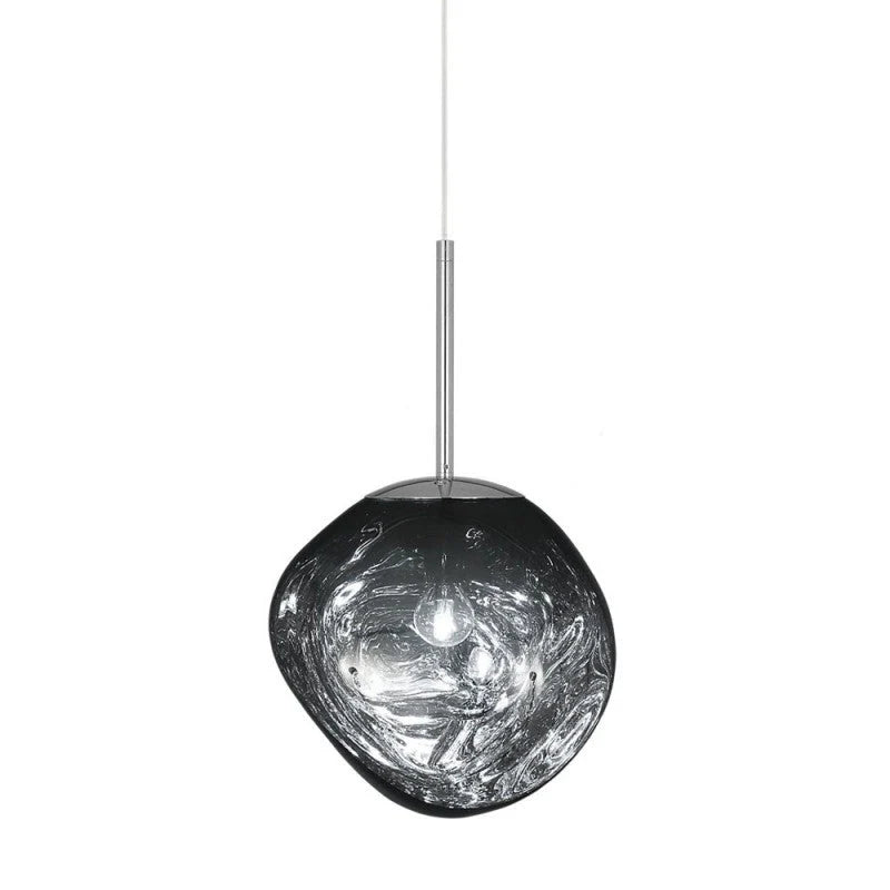 Lampa Wisząca ze Szkła o Organicznej Formie