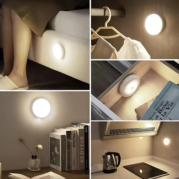 Lampka nocna z czujnikiem ruchu