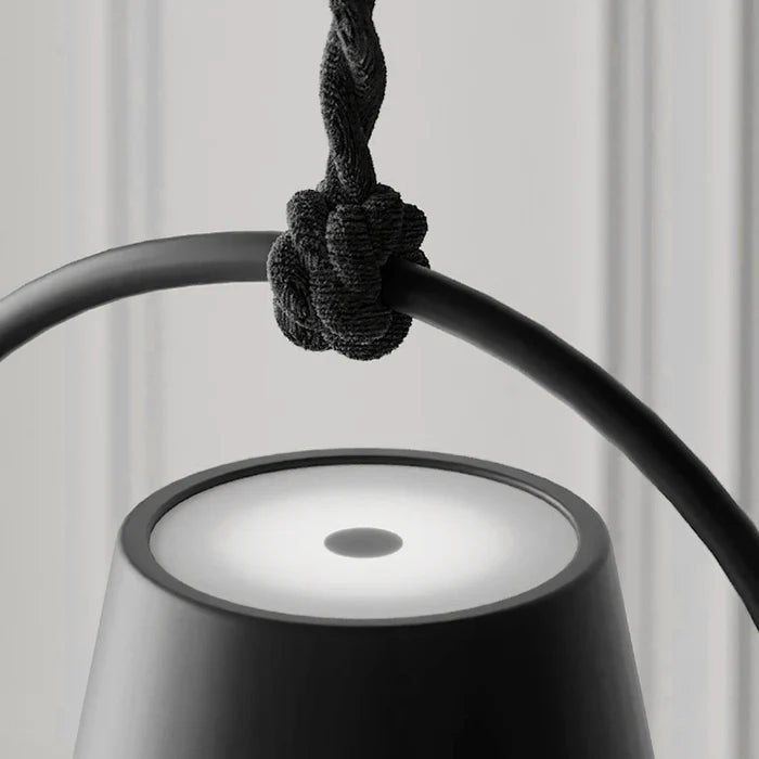 Okrągła Lampa Wisząca z Ramą w Kształcie Pierścienia - Biały