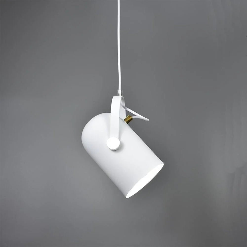 Regulowana Lampa Wisząca w Stylu Skandynawskim - Biały